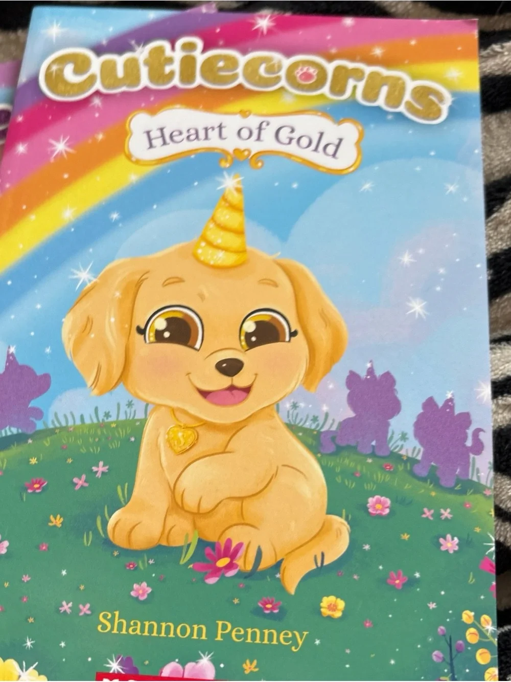 Scholastic Cutiees Kids Books - Pink, Purple, Green, Yellow, Blue